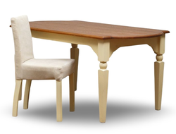 Стол обеденный Валенсия 2-37 из массива сосны 140 х 80 х 75 см