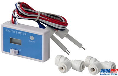 Панельный измеритель солесодержания AquaPro TDS-D