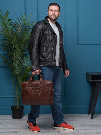 Сумка для ноутбука Ruffo Premium brown (арт. 1005-53)