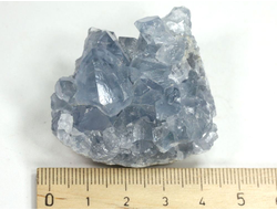 Целестин голубой, друз кристаллов, Мадагаскар (45*43*31 мм, 85 г) №36257