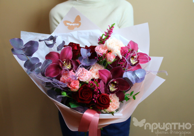 Букет 51 на день влюбленных