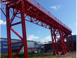 Промышленные эстакады для кабеленесущих конструкций систем