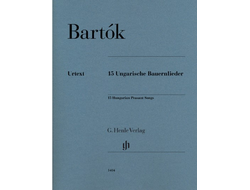 Bartók. 15 ungarische Bauernlieder BB79 für Klavier