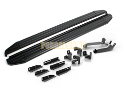 Пороги "Black" для Exeed RX 2022-