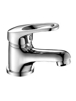 Смеситель Decoroom  одноручный для умывальника монолитный, хром