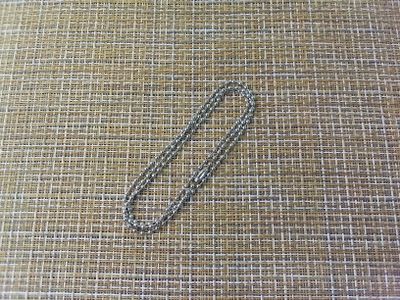 Цепочка с шариками 2,3 мм 60 см стальной