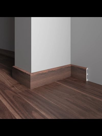 Напольный плинтус Decor-Dizayn 706-88SH, влагостойкий, ударопрочный, 2,4 метра