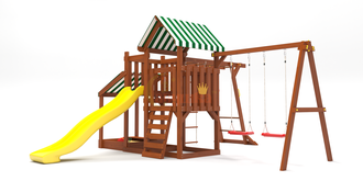 Детская площадка Савушка TooSun 4 Plus с песочницей