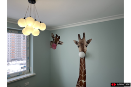 Установка люстры, бра, точечных светильников