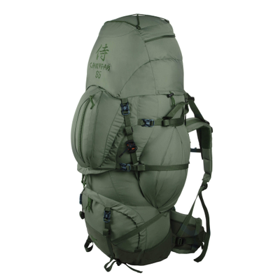 Рюкзак Снаряжение Самурай 85 (i) зеленого цвета