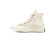 Кеды Converse Chuck Taylor 70 Golden Elements Белые Высокие с золотыми элементами