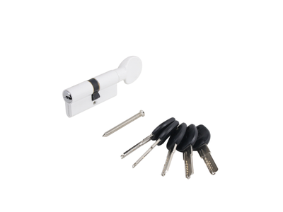 Механизм замка АЛЛЮР HD FG 60-5К WHITE белый перф.кл/верт [52641]