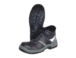 Ботинки "Юпитер-Зима", кожа, ПКП МС, иск. мех, ПУ-ТПУ