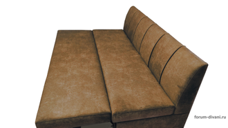 кухонный ДИВАН со спальным местом "ФОРУМ-8Д", Коричневый