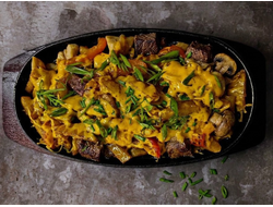 СКОВОРОДКА С ГОВЯДИНОЙ И ОВОЩАМИ