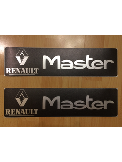 Защитные наклейки на пороги авто RENAULT Master