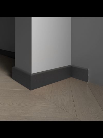 Напольный плинтус Decor-Dizayn 706-100SH, влагостойкий, ударопрочный, 2,4 метра