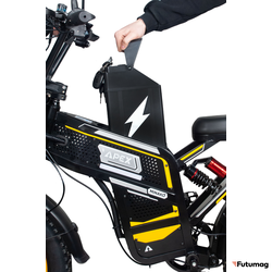 Электровелосипед Minako Apex желтый