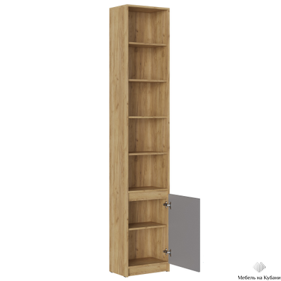 Бостон СЖ-001 ЛДСП Дуб Крафт золото/Серый Шифер