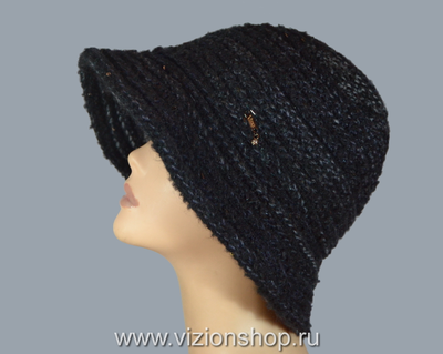 Зимняя итальянская женская вязаная шляпа Италия Вицио 2020 фото