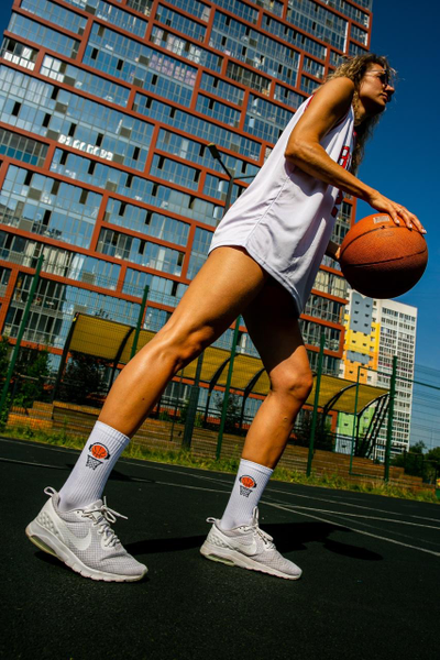 Носки без махрового следа «БАСКЕТБОЛ» 3 пары