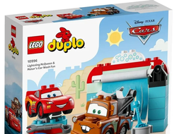 LEGO Disney Princess Конструктор Lightning McQueen & Mater's Car Wash Fun, 10996