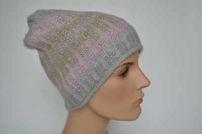 Итальянская розовая шапка