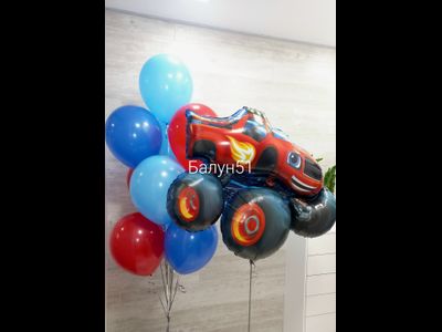 10 шаров на грузе + фигура