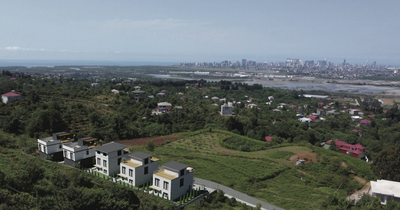 Комплекс видовых вилл (коттеджей) в уютном пригороде Батуми - Ахалисопели. В продаже отдельные дома3