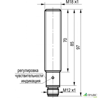 Оптический датчик OX AC42A5-43P-R1000-LZS4