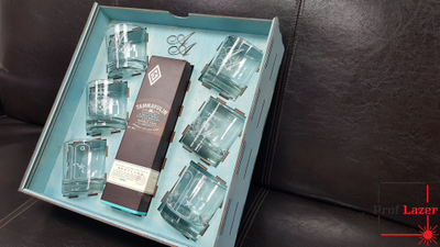 Подарочный набор Tamnavulin с гравированными бокалами