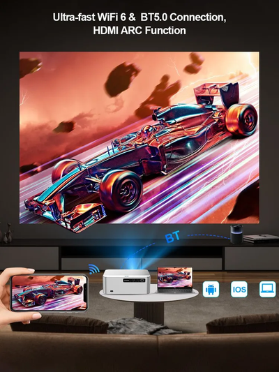 Видеопроектор Progaga PG610W Full HD со встроенным Андроид