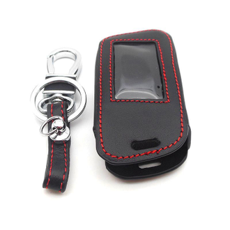 Чехол для брелка автосигнализации Starline A63, A93 (red line)
