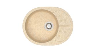 Мойка Марбакс (&quot;Карельский камень&quot;), модель 10 (слоновая кость)