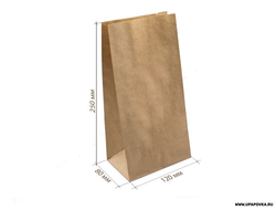 Крафт пакет (12 x 8 x 25 см) 50 гр/м