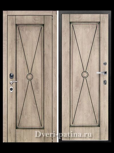 Дверь входная Прованс Данте 1 с панелями