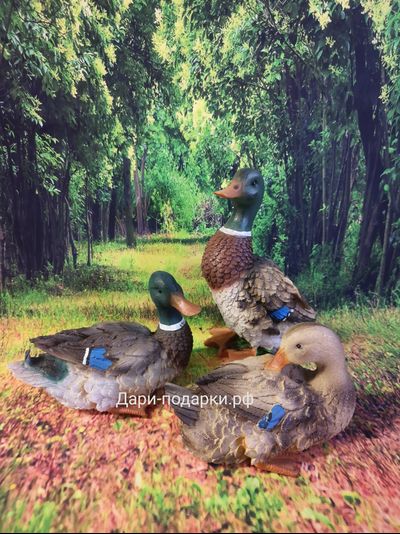 Селезень 25*17см  0,45 кг  полистоун Россия 939//012682