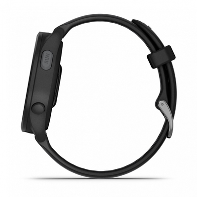 Умные часы Garmin Forerunner 165 черный с серым ремешком 010-02863-20
