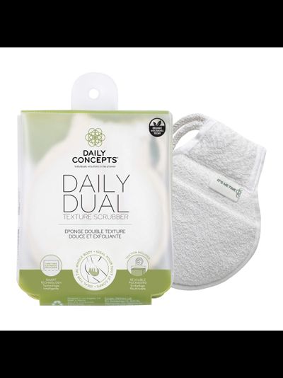 Daily Concepts Мочалка для тела двойной текстуры