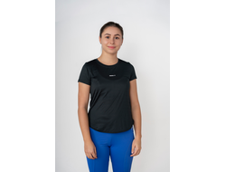 Футболка FIT ACTIVEWEAR T-SHIRT “AIRY” WITH REFLECTIVE LOGO 438 Черная