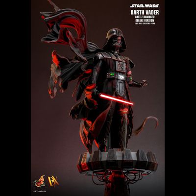 Дарт Вейдер в бою (Звездные Войны, Star Wars) - Коллекционная фигурка 1/6 Darth Vader Battle Damaged (Deluxe Version) (DX45) - Hot Toys