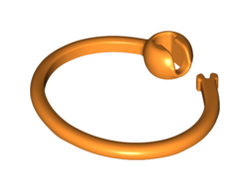 Bag Tag Ring, Orange (73767 / 6344243)