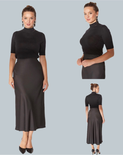 Юбка клешенная