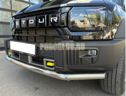 Защита переднего бампера Папа Тюнинг d60 для JETOUR T2 2024-