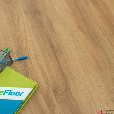Кварцвиниловая плитка Fine Floor Wood Дуб Орхус FF-1509 43 класс толщина 4.5 мм с фаской замковая 1.76 м2