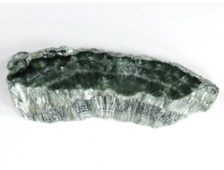 Клинохлор (серафинит), срез полированный с двух сторон, Россия, Иркутская область (41*16*5,5 мм, 6,2 г) №28398