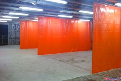 Изготовление тентовых штор из ПВХ