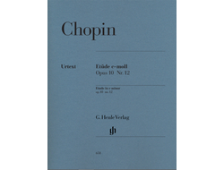 Chopin: Etude in c minor op. 10,12 (Revolution)