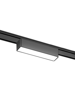 Светильник светодиодный трековый для шинопровода Magnetic Ultra Slim GV 1443 BK черный IP20 5W 4200K 48V 122*26*24