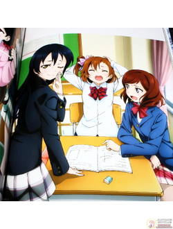 Оригинальный Арт Бук Love Live - Perfect Visual Collection -Smile- (Живая любовь! Проект «Школьный идол»)